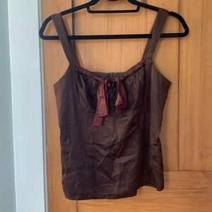 Vintage Nanette Lepore silk top. Fully lined.